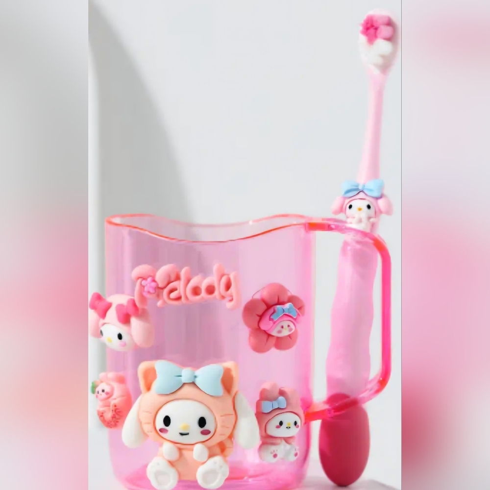 My Melody Kids Toothbrush and Cup Set
